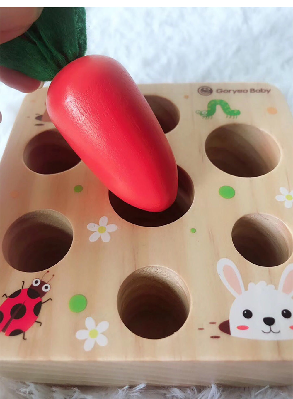 Carrot Wooden Toy