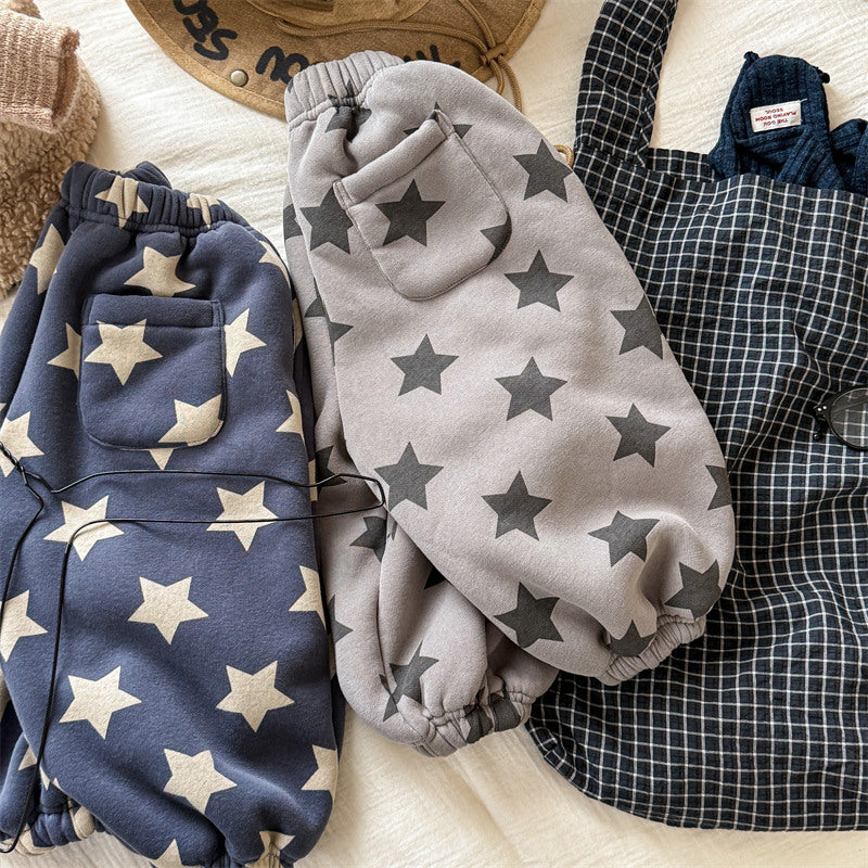 Fleece Lined Starry Night Sweats