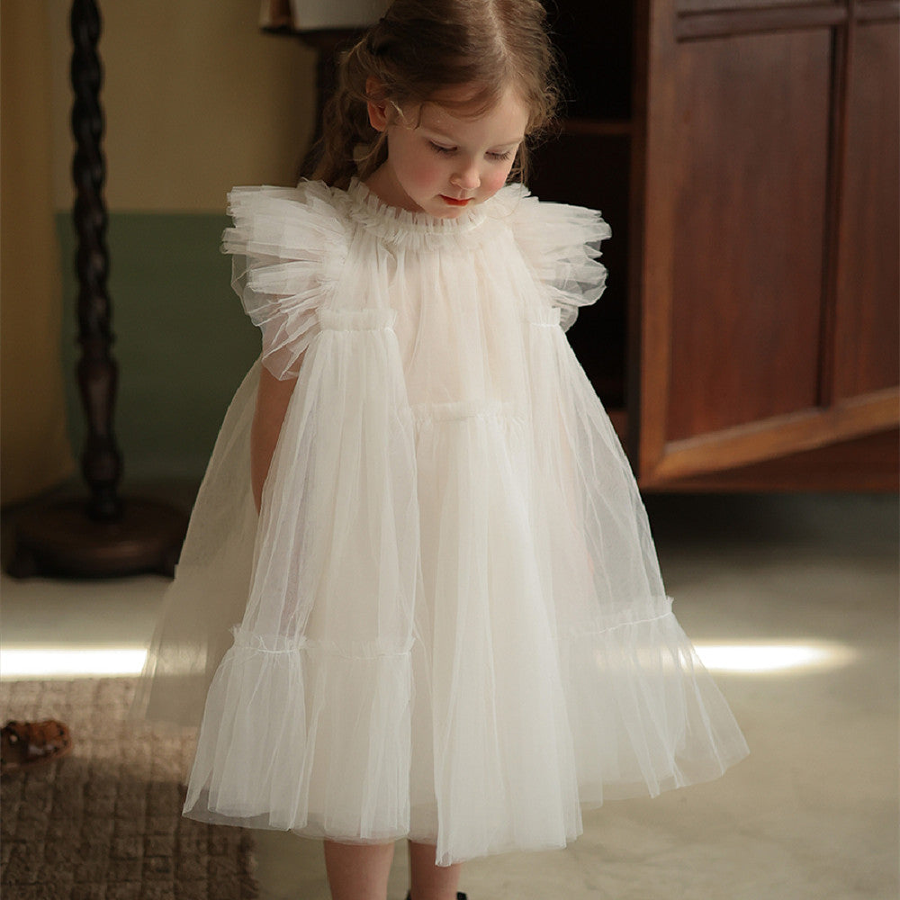 Tiny Swan Tulle Dress