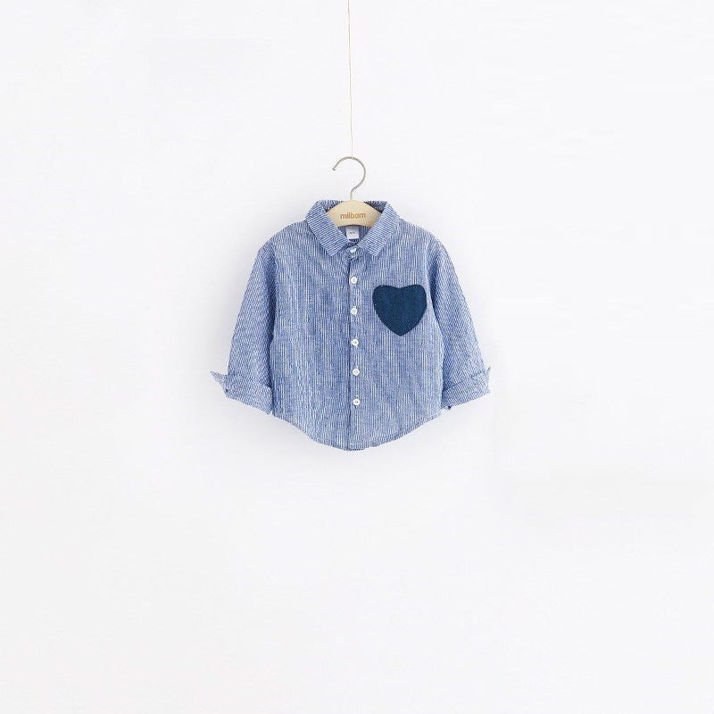 Sweetheart Pocket Shirt Dress