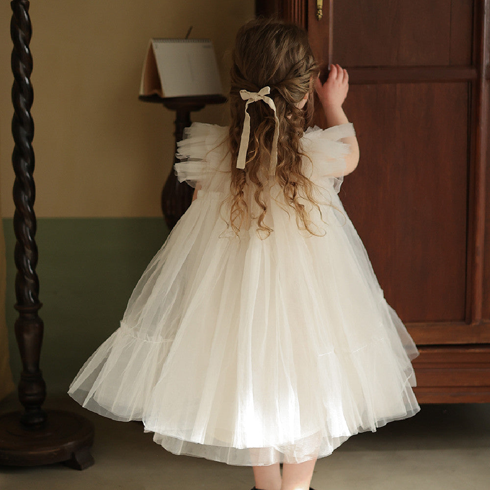 Tiny Swan Tulle Dress