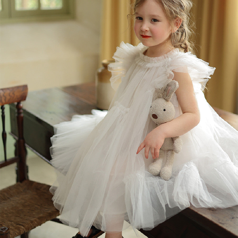 Tiny Swan Tulle Dress