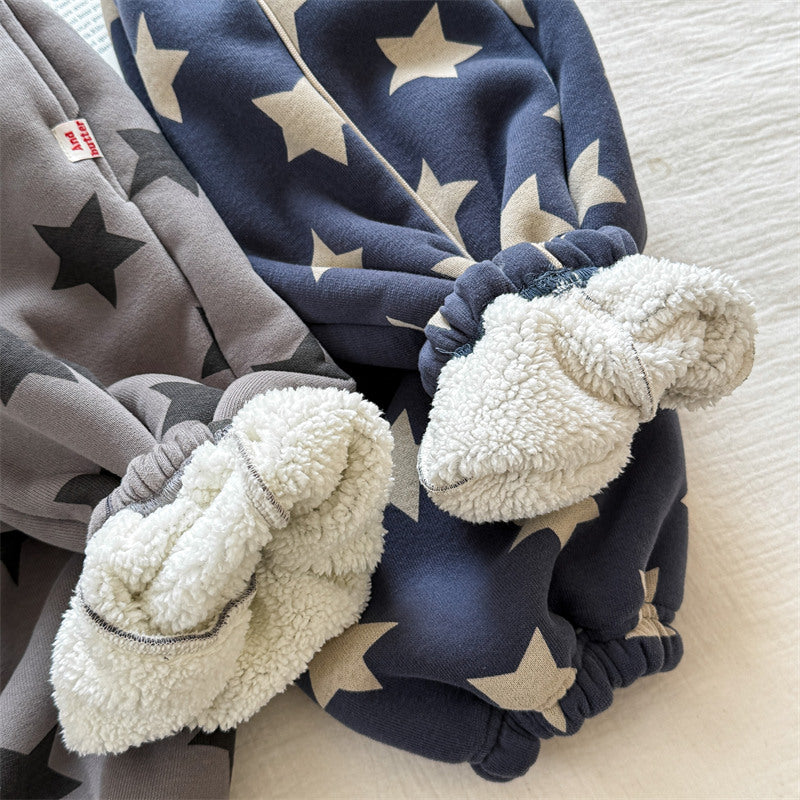 Fleece Lined Starry Night Sweats