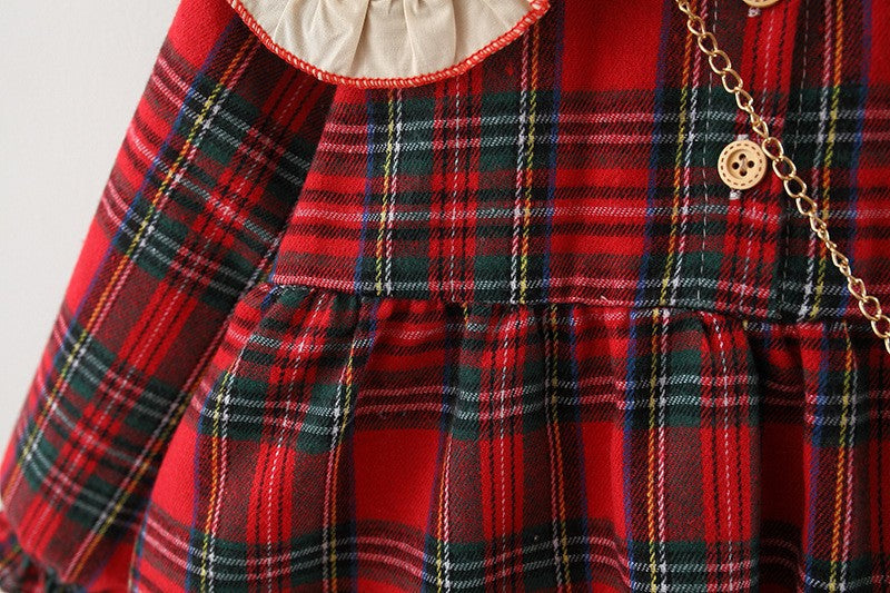 Darling Bunny Plaid Dress