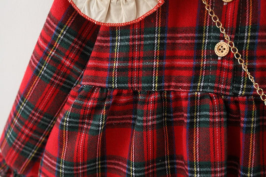 Darling Bunny Plaid Dress