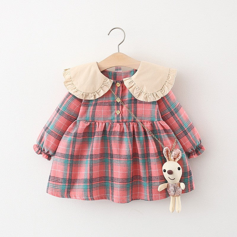 Darling Bunny Plaid Dress