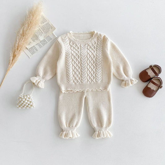 Little Lamb Cable Knit Sweater