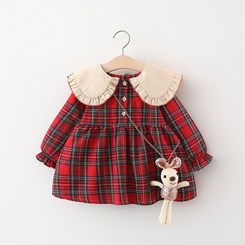 Darling Bunny Plaid Dress